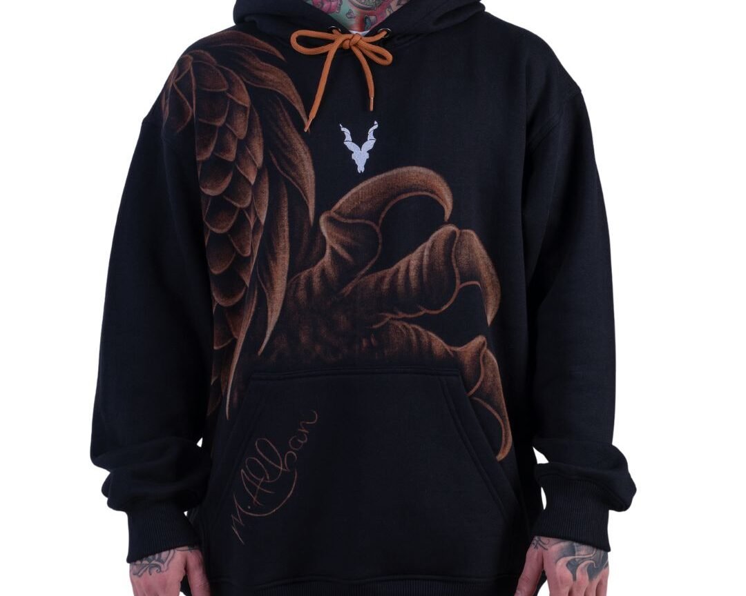 Moletom Prior Dragon’s Grip (O Aperto do Dragão) estampa customizada a mão