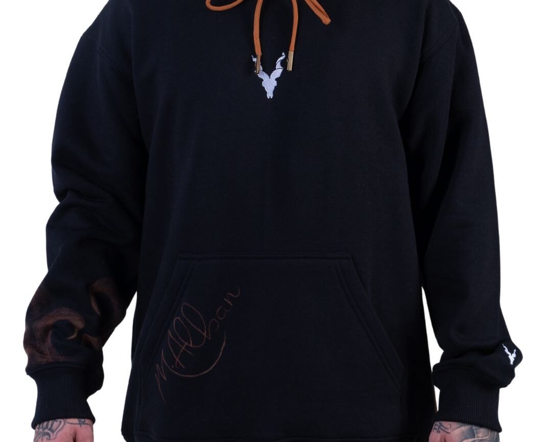 Moletom Prior Hannya Flame estampa customizada a mão