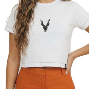 Cropped Baby Look Prior Branco