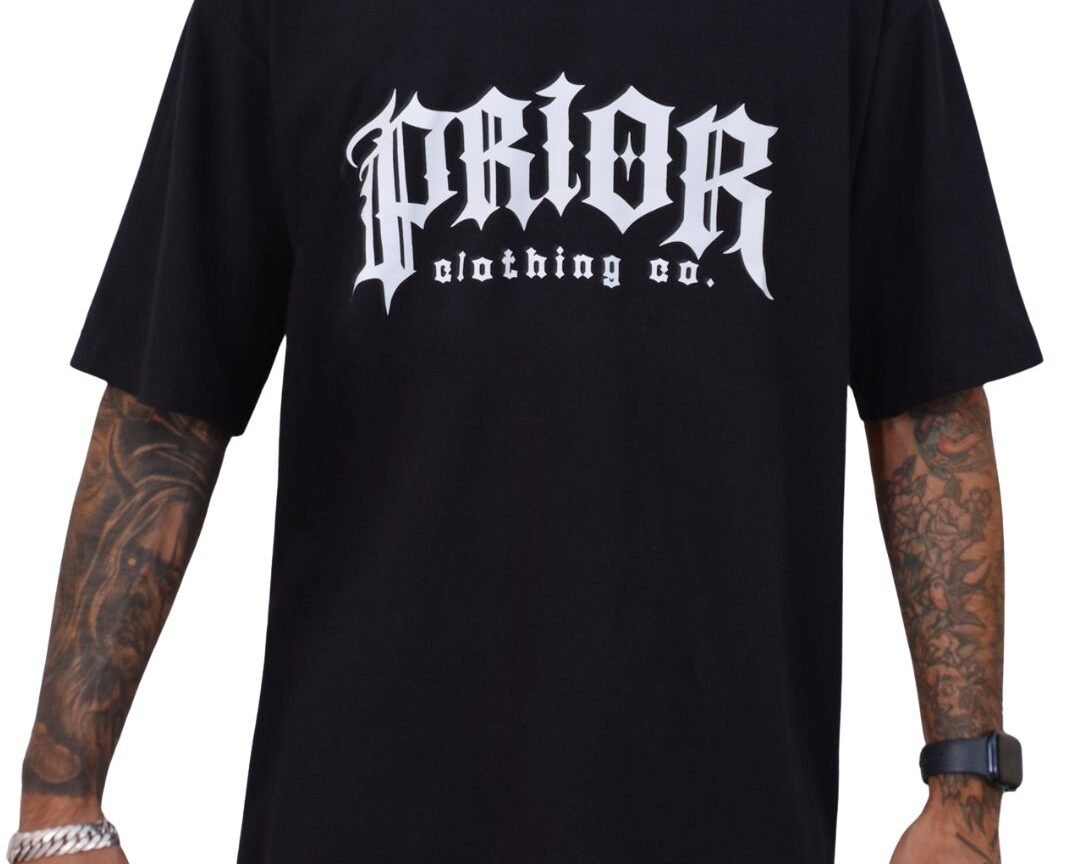 Camiseta Streetwear Preta Prior Lowrider Soul